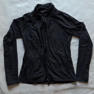 Athleta Grey Full Zip Jacket (M)